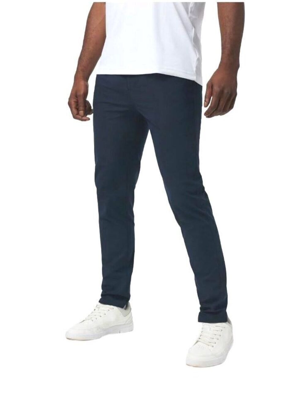 Vuori Mens Meta Pant Athletic Slim Fit Size 36 Navy Blue Stretchy Performance